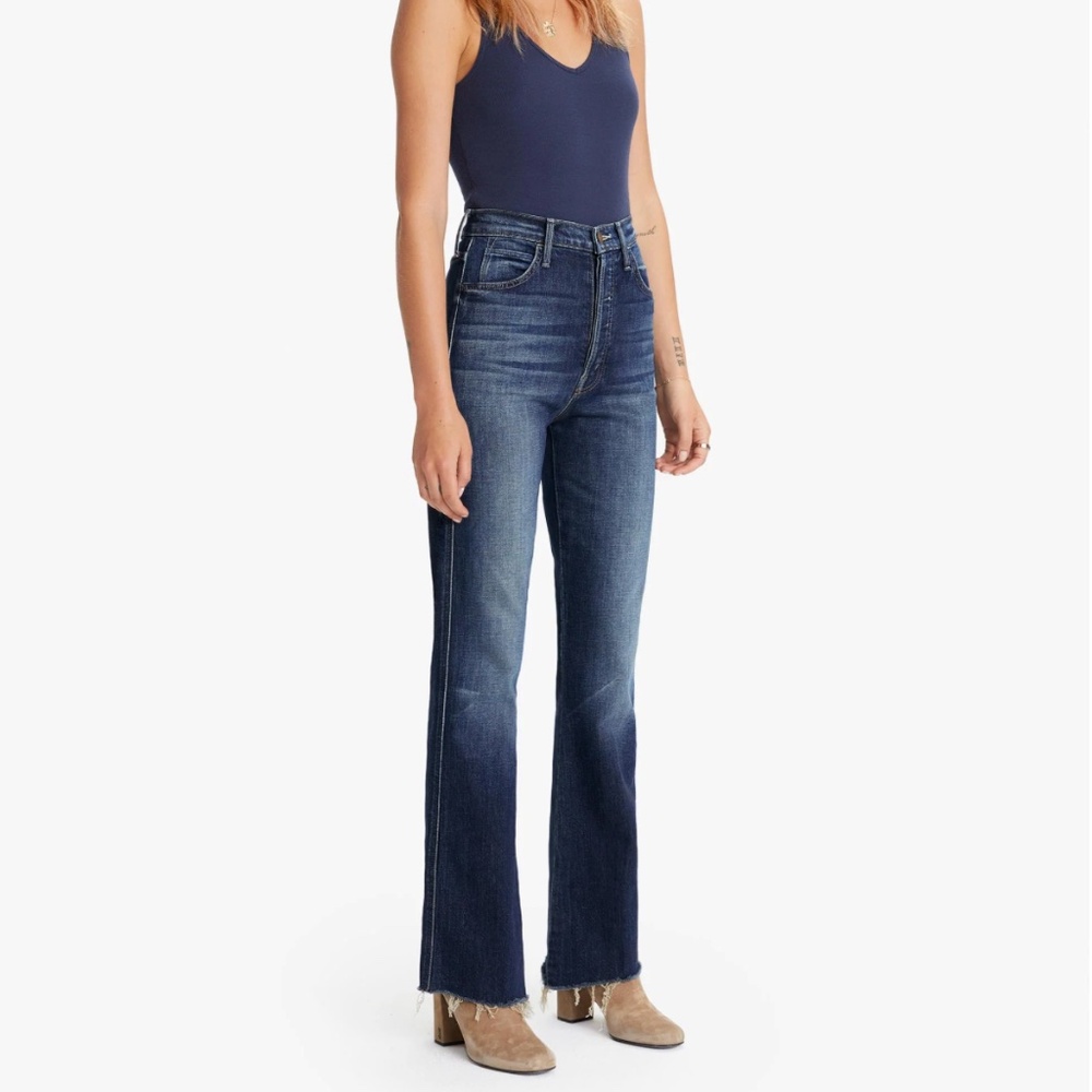 MOTHER denim tripper weekender fray -  Roasting Nuts